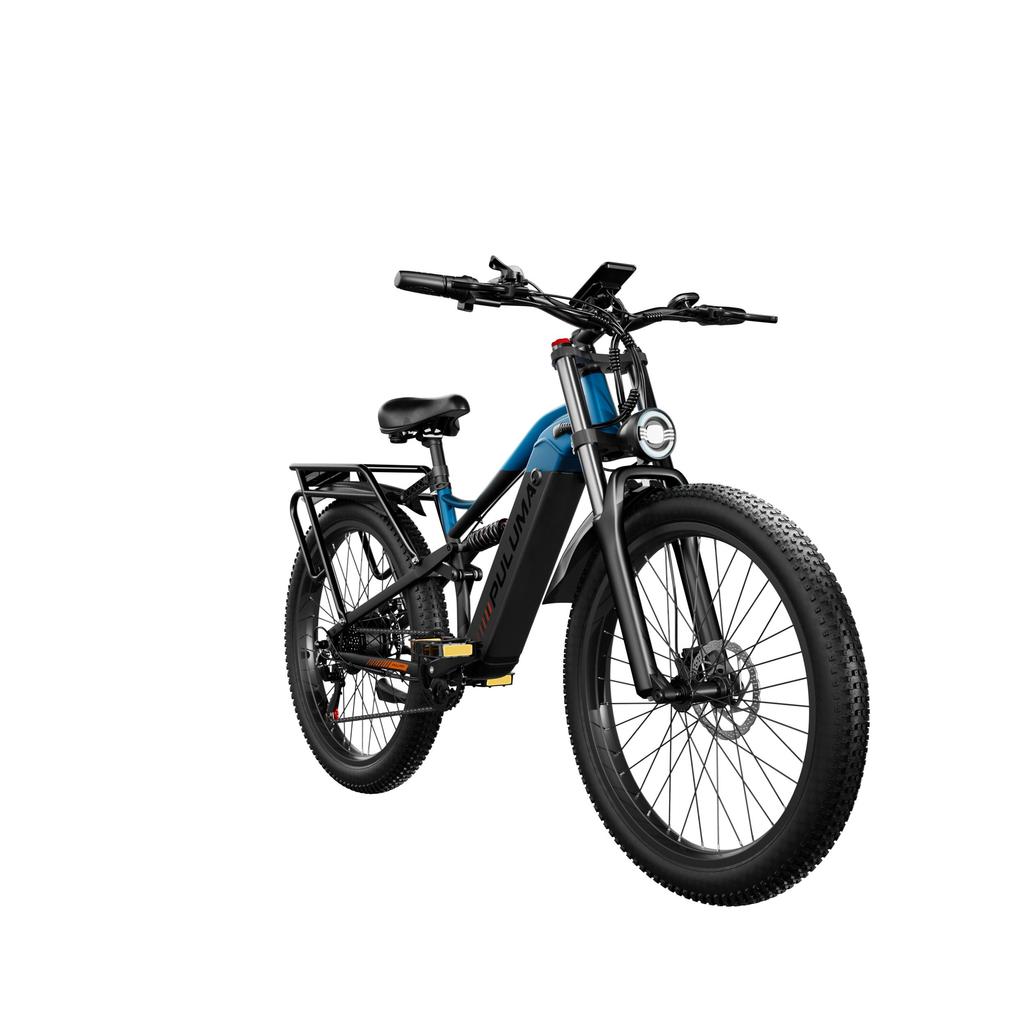 PULUMA PE86 Adult Electric Bike 500W Motor 48V20AH Battery E-Mountain Electric Bicycle 26*3.0 Fat Tire All-Terrain Ebike Shimano 7 Speed
