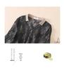 Women's Plus Size V-Neck Floral Color Block Ramie Shirt Dress - Spring/Summer 2026 Collection