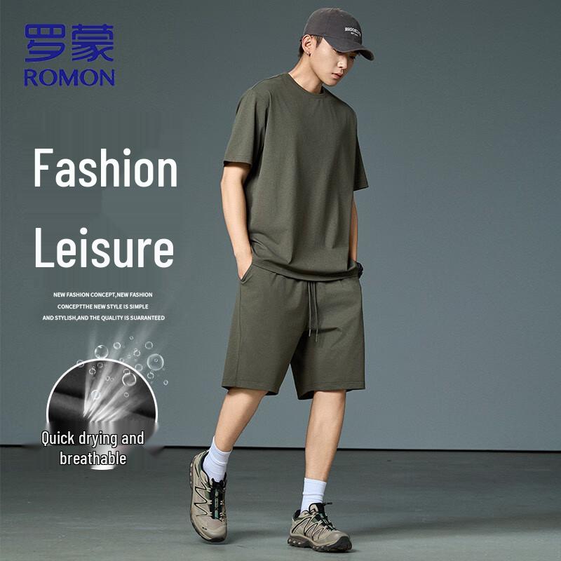 

ROMON Men s Quick-Dry Casual Shorts 2XL