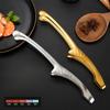 Rostfritt stål Stek Tong Mat Clip Kök Multifunktion Bakning Clip Bröd Clip Grill Clip Anti-skalning Clip