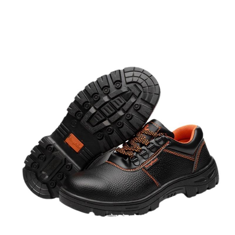Men's and Women's Anti-Smash, Wear-Resistant, Breathable, Non-Slip, Anti-Puncture Safety Work Shoes