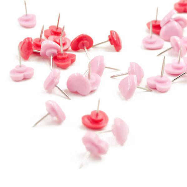 Buy 50pcs Plastic Quality Cork Board Safety Colored Push Pins Thumbtack