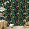 Forest wallpaper with fern leaves for living room and bedroom 50x1000