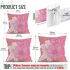 Floral Pattern Cushions Pillowcase Polyester Cushion Cover Throw Pillow Pillowcover Home Car Sofa Decor