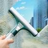 Large Multi-functional Glass CleanerThree-in-one Glass Cleaning Double-sided Built-in Spray Bottle Sponge Wiper