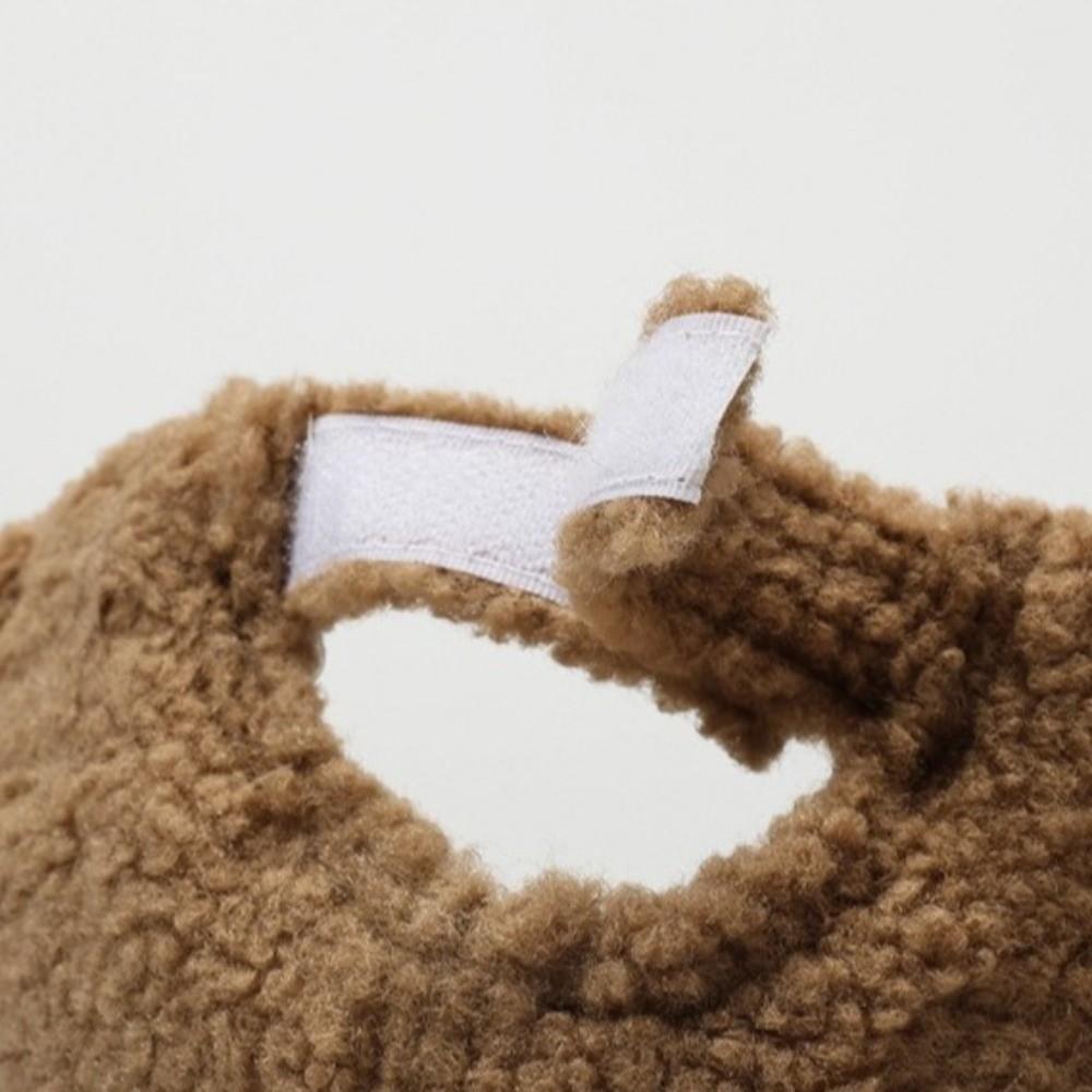 Rolled Edge Docker Cap Solid Color Beanie Hat Simple Brimless Hat  Autumn