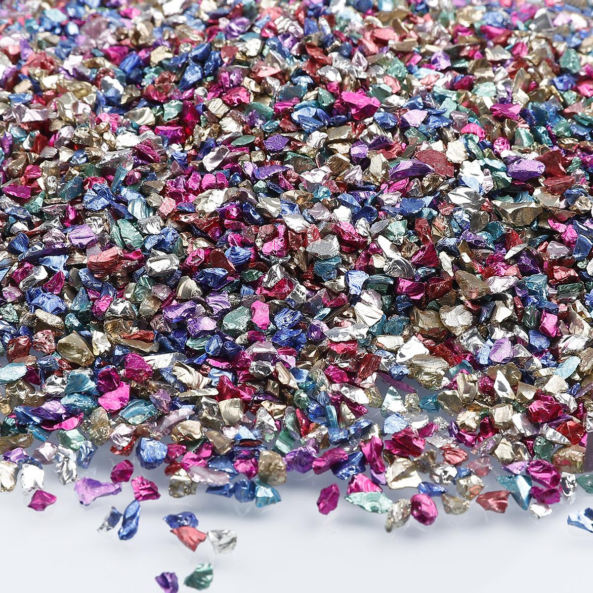 

1-4 мм, 25 г/пакет, неправильной формы, стеклянные гравийные бусины без отверстий, чешский бисер, бисер для изготовления ювелирных изделий своими руками, серьги, ожерелье 2-4mm разноцветный