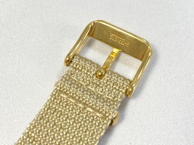 L0K9011K0 SEIKO SUS Design Reissue Model 18mm Nylon Band Beige for Via SCXP158/ 7N01-0KL0 (Ships Nekoposu)