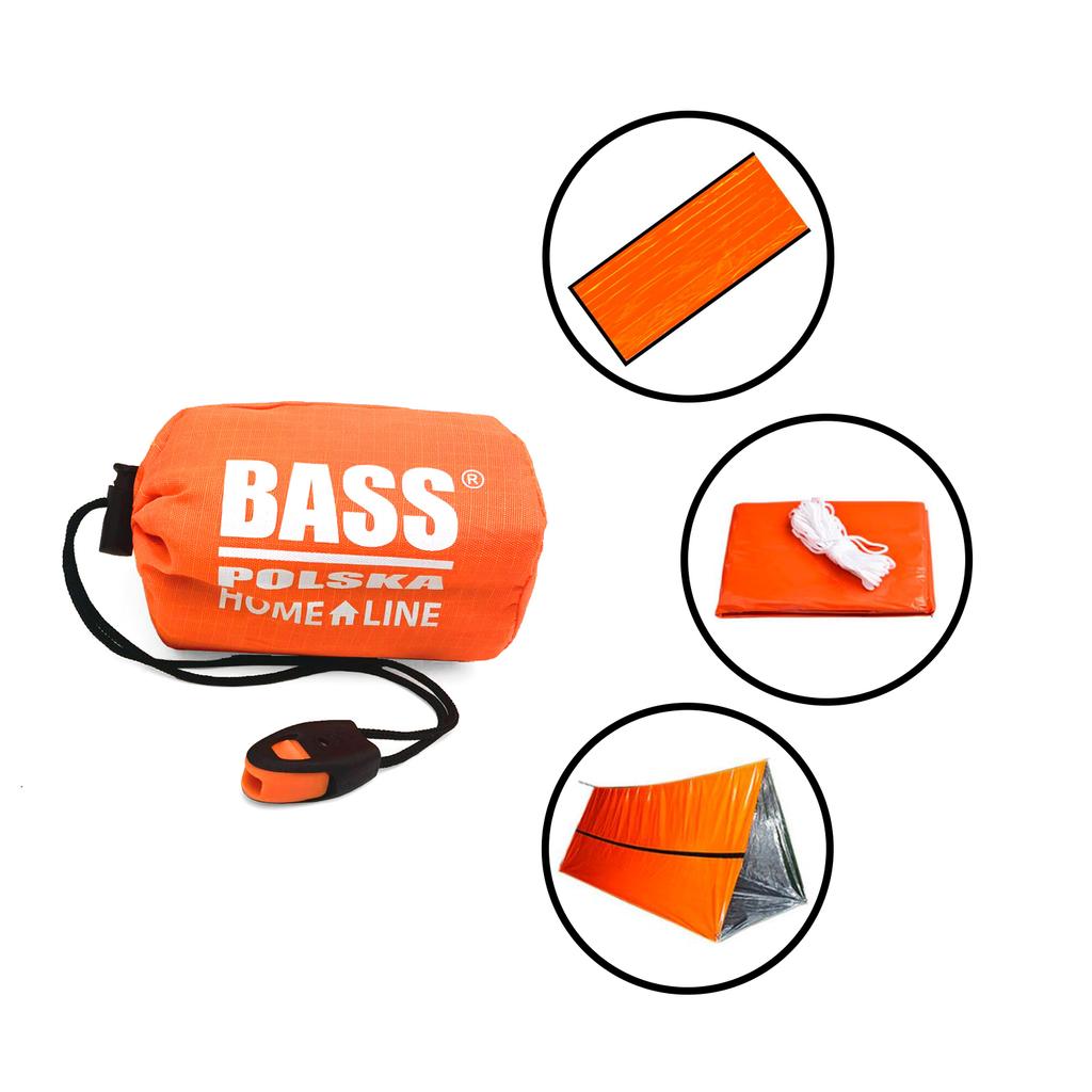 Thermal Sleeping Bag With Signal Whistle