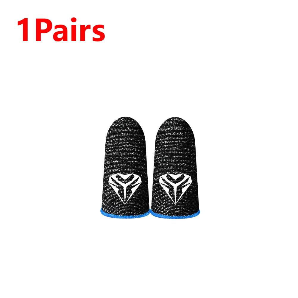 

6/2PCS Game Trigger Controller Joystick Button Shooters 2PCS Sweatproof Fingertip Cover Sleeve For 4-13mm Thickness Mobile Phone