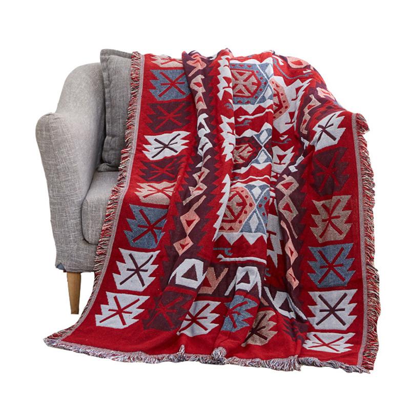 

Красный протектор для мебели в европейском стиле, подушка для дивана, покрывало для полотенца, чехол для дивана, домашний декор, ковер, модель, подушка для эркера 90x90cm