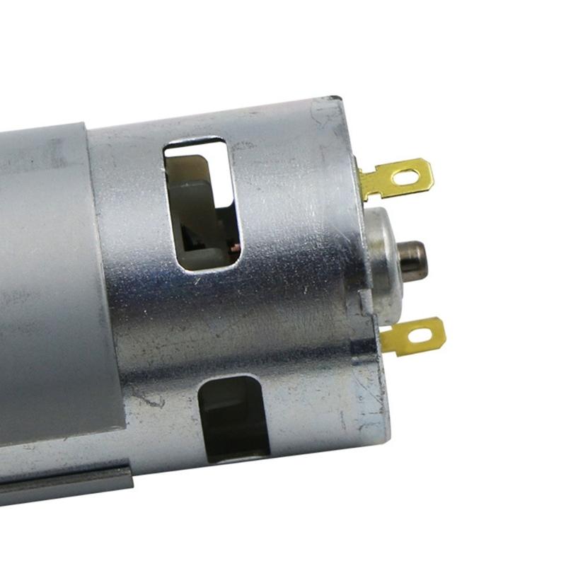 895/795/755 Large Torque Motor 12V 6000RPM 24V 12000RPM Double Ball Bearing