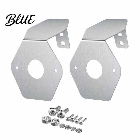 Heavy Duty Signal Light Mount 2Pcs Watermelon Brackets for Partsam 304 Stainless Steel Mirror Turn Automotive Hardware Angled Mounting Holder Trucks