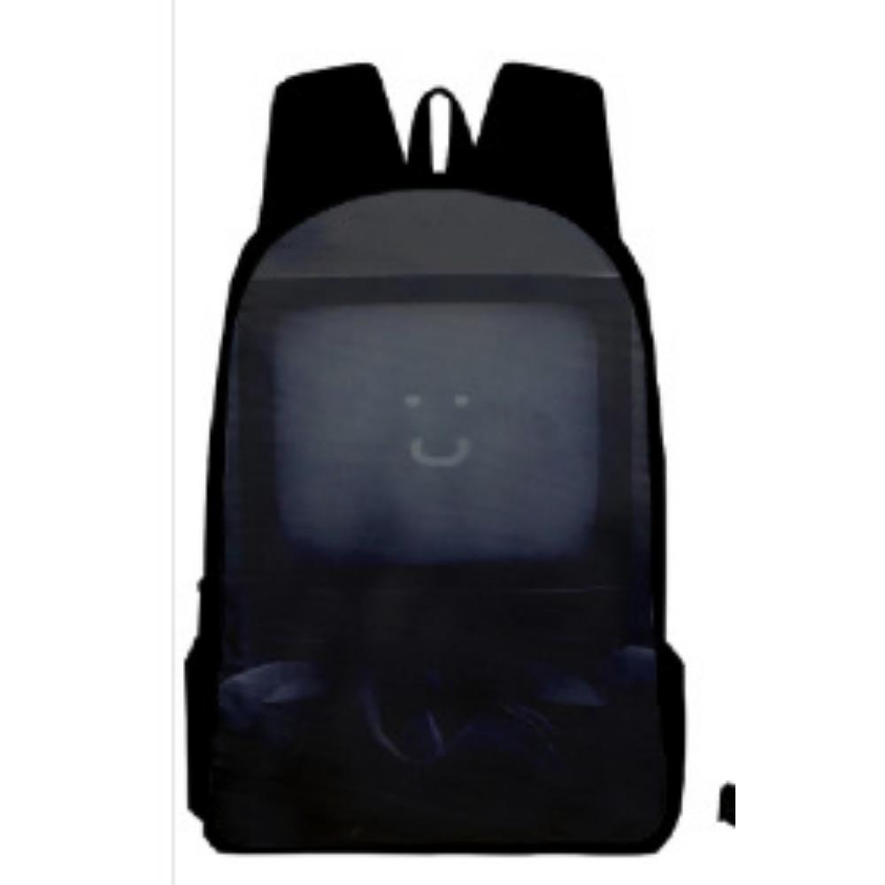 Peripheral Toilet Trend Ins Backpack European and American Retro School Bag Toilet Man Bag