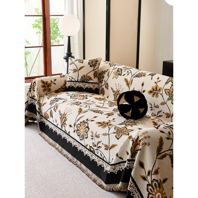 Chenille Sofa Cover Towel Four Seasons Universal Leather Sofa Cover All-Inclusive Universal Cover Sofa Cushion