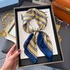 Silk scarf women's neck new scarf with coat 70 small square scarf scarf mother high-end scarf