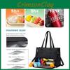 Sophisticated Pu Tote Bag With Inner Divider And Lunch Storage For Daily Commute