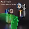 EDC Clip Flashlight Magnetic 90° Adjustable Lamp Head Gesture Sensing Work Light With UV Light Rechargeable Mini Pocket Lamp