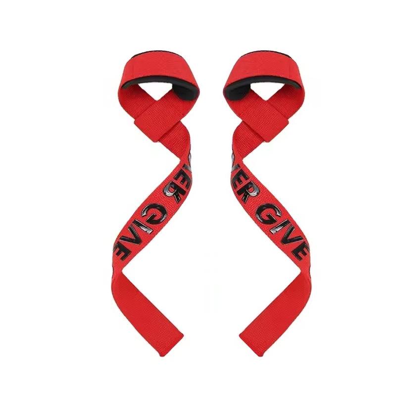 

Sports Fitness Weightlifting Power Belt Pull-up Anti-drop Silicone Tension Belt Borrowing Belt Deadlift Grip Power Belt A pair