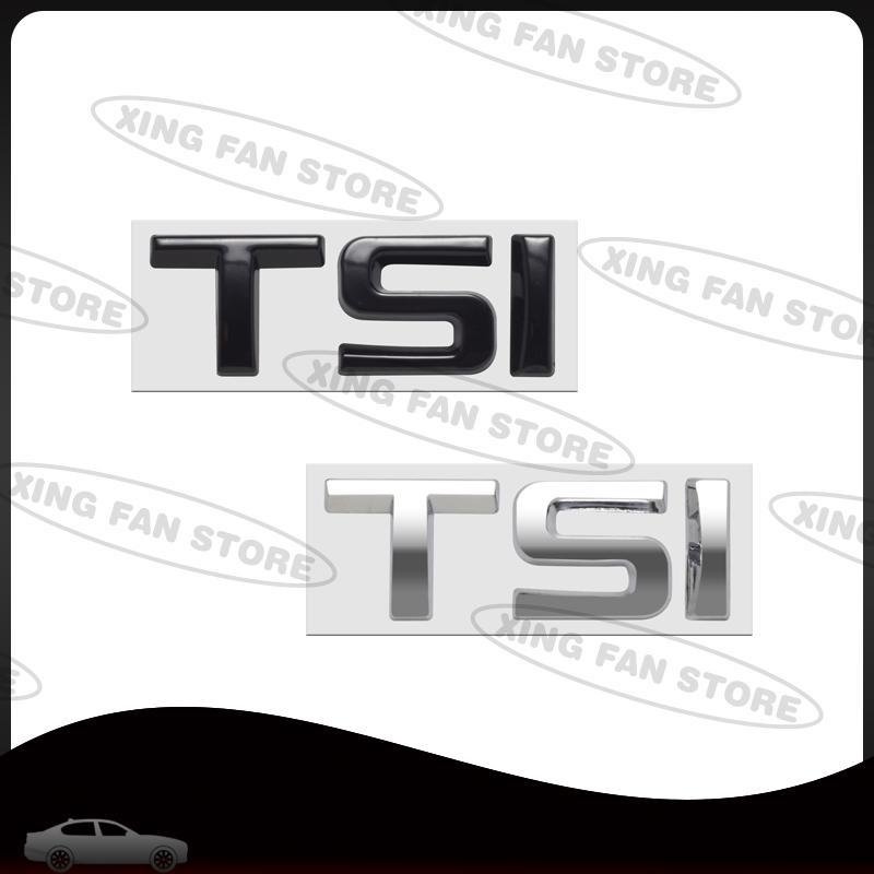 yngcr0 Auto Styling TSI Emblem Car Rear Trunk Badge Decal Body Sticker For Skoda Octavia 3 2 Superb Karoq Fabia Yeti Kamiq Accessories