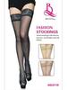 Beileisi 2119 Silicone Lace Top Thigh-High Velvet Stockings