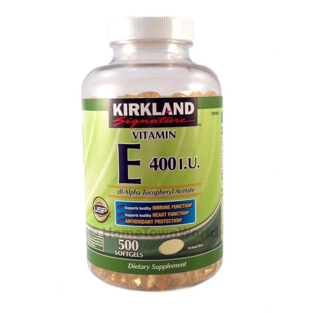 Vitamin E 400 Iu 500 Softgels Support Healthy Immunity Tablets/Capsules 500 Tablets 1 pcs