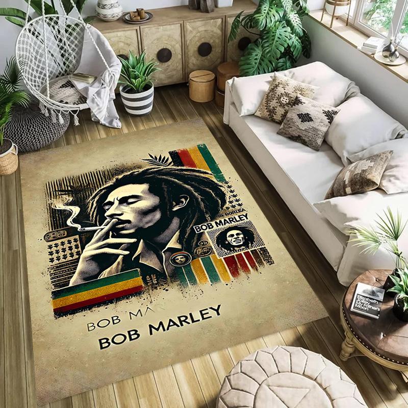 Vibrant Peace Love Harmony carpet floor mats Doormat Dormitory decoration Art Bathroom mat