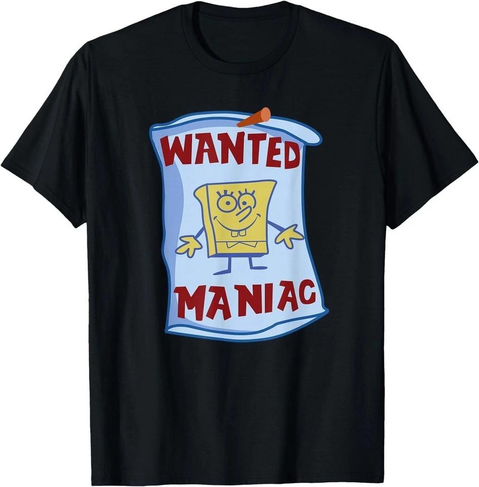 Spongebob Squarepants - Wanted: Maniac T-Shirt S