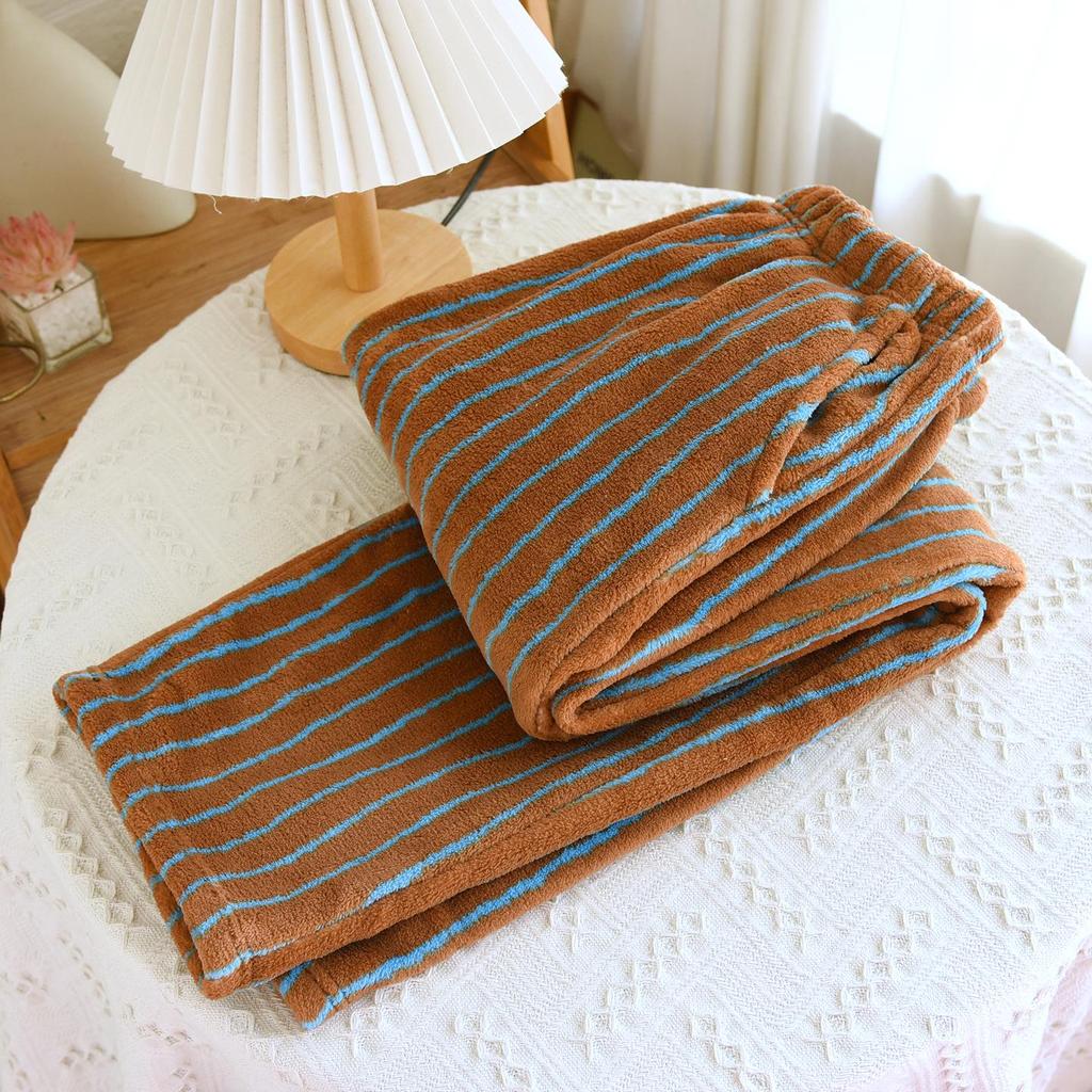 Damenbademantel aus Korallenfleece: Dicker, warmer, langer Nachthemd mit lockerer Hose für Herbst/Winter; Auch für die Frühlings-Outdoor-Bekleidung geeignet.