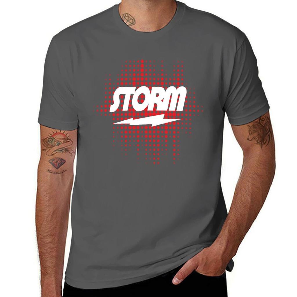 Storm Bowling Tshirt Basic Plain Tee For Spring And Summer Tshirt