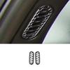 2x Carbon Fiber Car Door Pillar Air Vent Sticker For Chevrolet Corvette C5 98-04