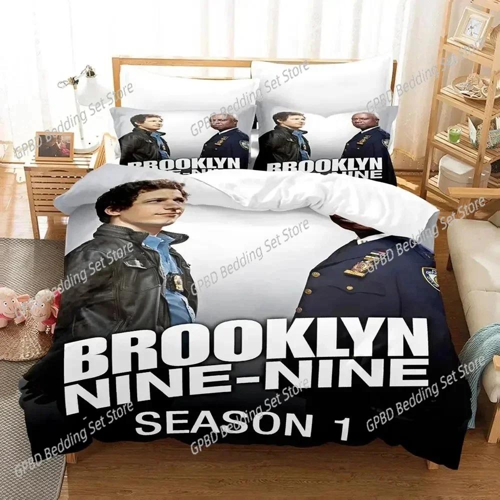 Print New Tv Brooklyn Nine-Nine Bedding Set Bedroom Soft Modern Bedspreads Comefortable Duvet Cover Quilt Cover And Pillowcase