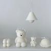 3D Bear Silicone Mold For Scented Candle Making Cute Bear Shape DIY Craft Mold Resin Mold Home Decor