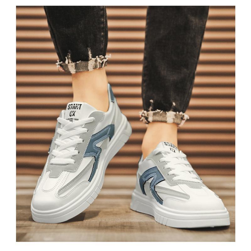 Herrskor i stor storlek, avslappnade låga sneakers, sportskor för studenter