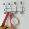 Entrance Hall Wall Coat Racks Bedroom Clothing Storage Hanger Rack Hooks Portable Backpack Cap Scarf Clothes Organizer Hangers