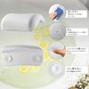 Bath Bath Pillow with Suction Bath Accessories Pillow, Cup, Waterproof, Non-Slip, Mold-Resistant, (White)