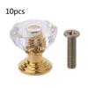 10xCreative Wardrobe Small Handle Acrylic Cupboard Pulls Kitchen Cabinets Drawer Handle Furniture Decor Hardware Durable