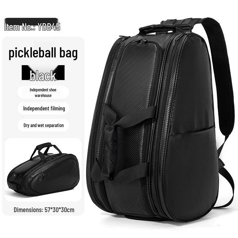 Multifunktionaler Pickleball- & Tennis-Rucksack mit großem Fassungsvermögen für das Training im Freien