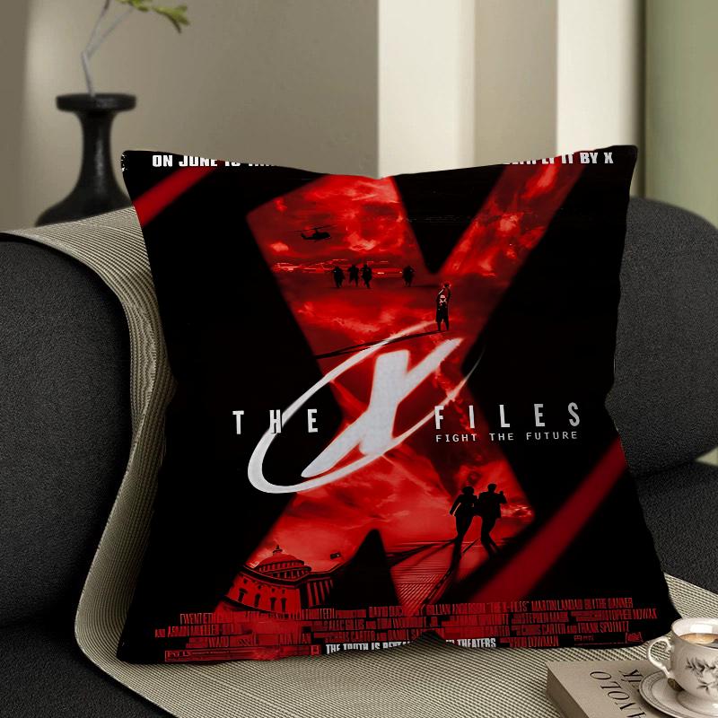 Horror Movie X-Files Pillow Anime Pillow Sofa Bed Head Pillow Cover Cushion Cover 45x45 Cm Fashion