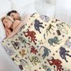 Old School Runescape Monsters Worpdeken bed plaid Zacht Zachte Plaid Bedspreien Dekens
