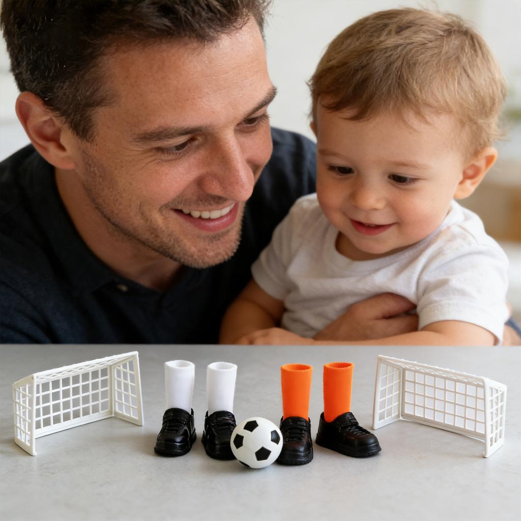 Juego de Mesa de Fútbol de Dedos para Niños, Juego Divertido e Interactivo, Juguete de Futbolín Interactivo