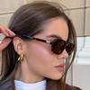 Małe kwadratowe okulary przeciwsłoneczne z soczewkami UV400, lekkie, unisex, markowe designerskie okulary przeciwsłoneczne do jazdy, na zewnątrz