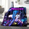 Customiz Name Personality League of Legends Jinx Blanket Soft &Warm Sofa Office Bed Travel Lunch Break Blanket, Gift Suitable All Seasons