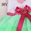 Love-hearts Pattern Pet Dress Breathable Cotton Summer Lace Dog Princess Skirt for Walking Supplies
