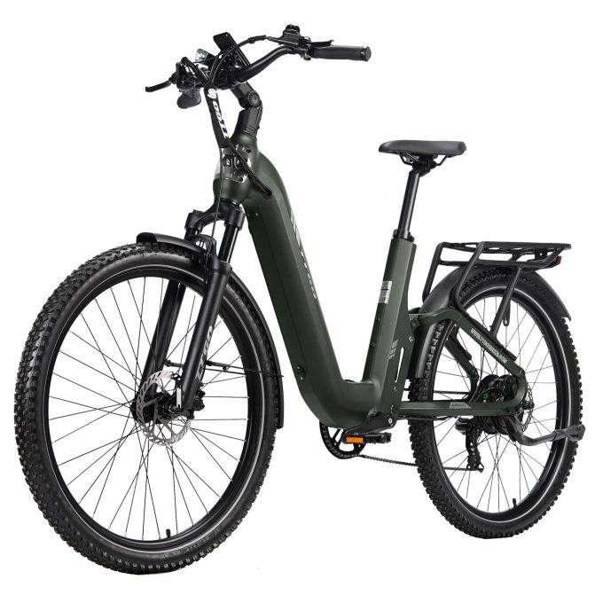 TTGO E-SUVO 27,5" Elektrische Fiets, 48V 15Ah Batterij, Shimano 7-Versnellingen, Hydraulische Schijfremmen
