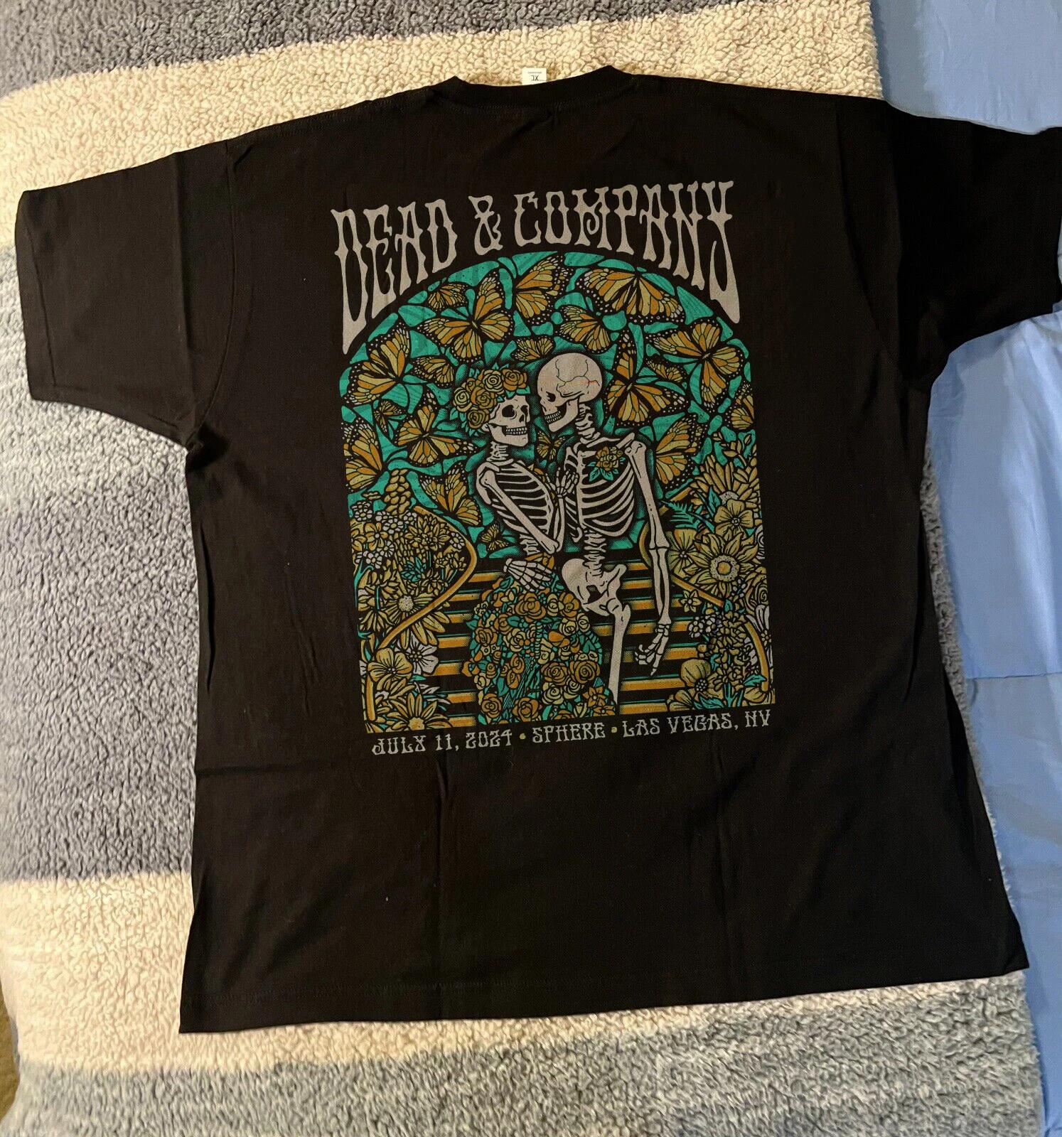 Dead & Company week 8 Las Vegas Sphere, 2024 Dead Forever Unisex T Shirt XXXXL