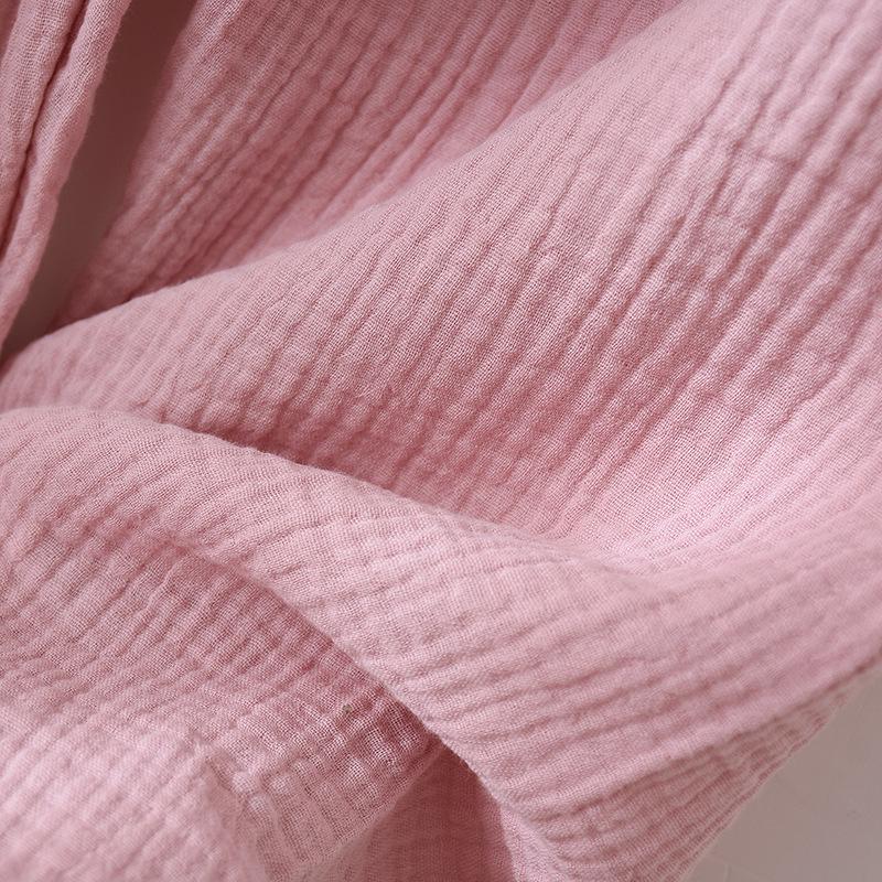 Japanese Couple's Pajamas Set: Plain Cotton, Loose Fit, Unisex, Plus Size, for Spring & Autumn.
