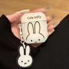 The cute Miffy Rabbit earphone case AirPods 1 protective case is compatible with Apple AirPods Pro 1 1/1 Gen