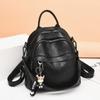 Soft Leather Travel Small Backpack Dual-purpose Large-capacity Mother Single Shoulder Women's New Medium Women's Double Shoulder Bag