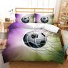 Football Bedding Cover Soccer Duvet Cover Highly Quilt Cover Queen King Size Bedding Teen Boy Man Soft Bedding Set
